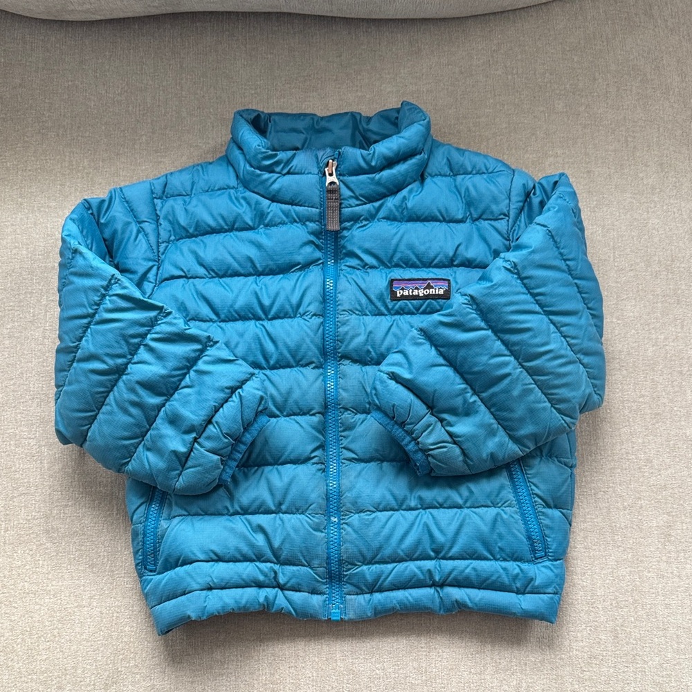 Patagonia Teal Quilted Jacket